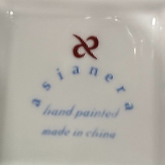 Asianera Hand painted porcelain sauce dipping plate - Picture 6 of 6